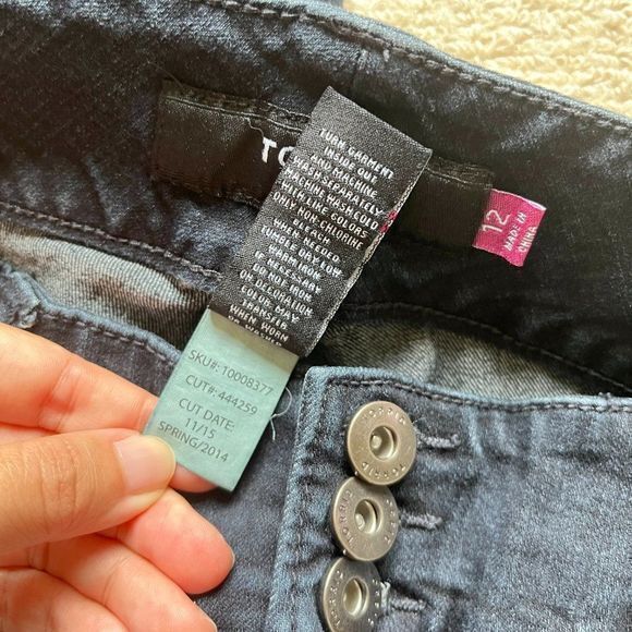 Torrid Skinny Jegging Super Stretch Jeans Dark Blue Wash Size‎ 12 10008377 - Picture 9 of 9